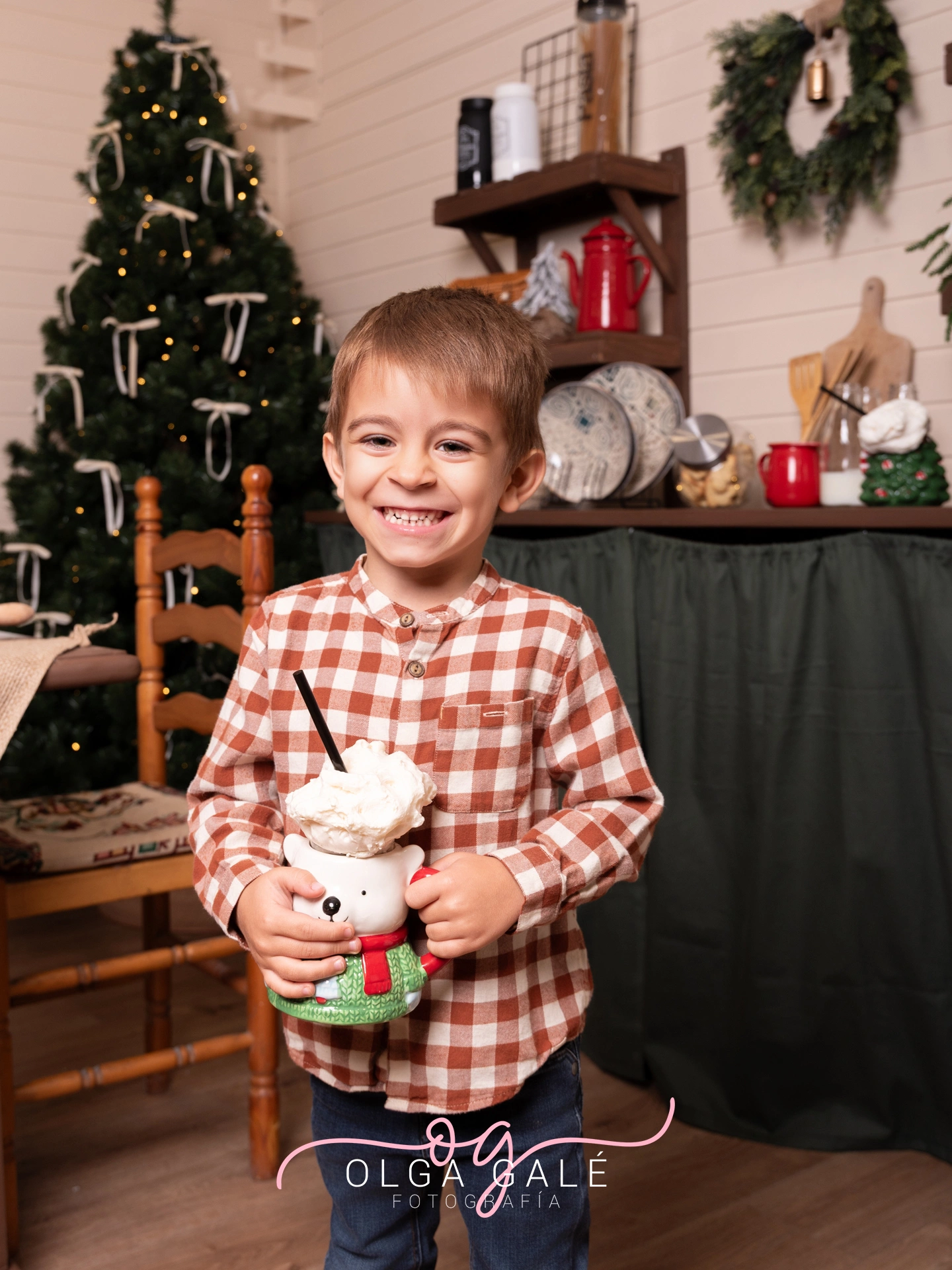 Sesion fotográfica navidad