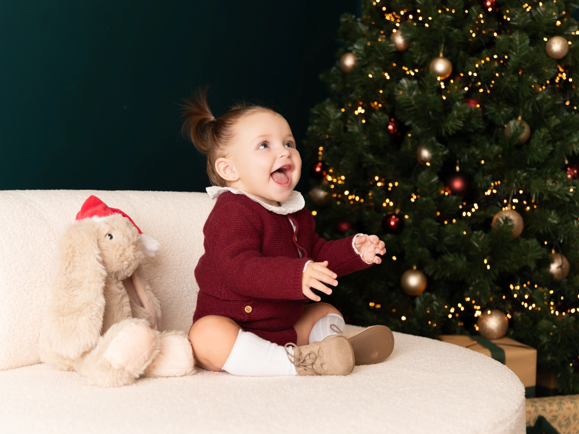sesion de navidad infantil